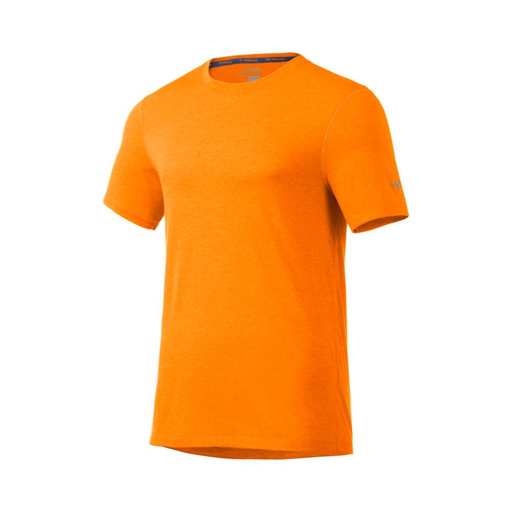 Mizuno Sweden T Shirts Herr Sweden Mizuno Inspire Orange